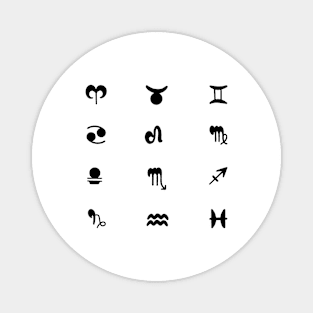 Zodiac Signs Horoscope Magnet